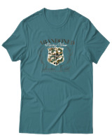 T-Shirt  Γυναικείο - Abandoned - Color Thumbnail Μπλέ Πράσινο