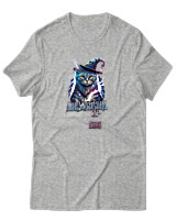 T-Shirt Αντρικό - Abracadabra Cat - Color Thumbnail Γκρι Μελανζέ