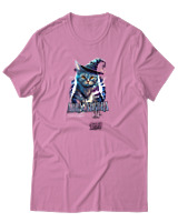 T-Shirt Αντρικό - Abracadabra Cat - Color Thumbnail Ροζ