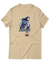 T-Shirt Αντρικό - Abracadabra Cat - Color Thumbnail Μπεζ