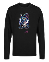 Μακρυμάνικο Μακό Αντρικό - Abracadabra Cat - Color Thumbnail Μαύρο