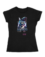 Κοριτσίστικο Κοντομανικο Παιδικό - Abracadabra Cat - Color Thumbnail Μαύρο