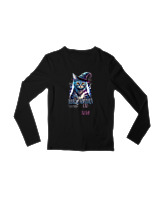 Μακρυμάνικο Μακό Παιδικό - Abracadabra Cat - Color Thumbnail Μαύρο