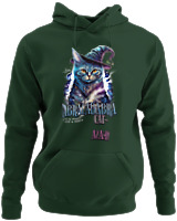 Φούτερ με κουκούλα - Abracadabra Cat - Color Thumbnail Κυπαρισσί