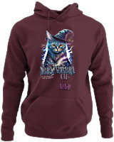 Φούτερ με κουκούλα - Abracadabra Cat - Color Thumbnail Marron