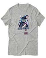 T-Shirt  Γυναικείο - Abracadabra Cat - Color Thumbnail Γκρί Μελανζέ