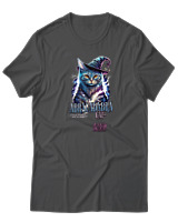 T-Shirt  Γυναικείο - Abracadabra Cat - Color Thumbnail Ανθρακί