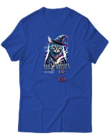 T-Shirt  Γυναικείο - Abracadabra Cat - Color Thumbnail Μπλέ Ρουά