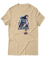 T-Shirt  Γυναικείο - Abracadabra Cat - Color Thumbnail Μπέζ