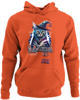 Φούτερ με κουκούλα - Abracadabra Cat - Color Thumbnail Orange