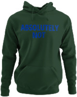 Φούτερ με κουκούλα - Absolutely Not - Color Thumbnail Κυπαρισσί