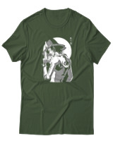 T-Shirt  Γυναικείο - Ace - Color Thumbnail Κυπαρισσί