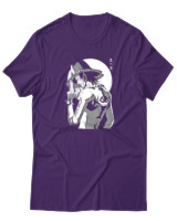 T-Shirt  Γυναικείο - Ace - Color Thumbnail Μώβ