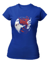 T-Shirt Στενή Γραμμή Γυναικείο - Actually - Color Thumbnail Μπλε Ρουά