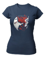 T-Shirt Στενή Γραμμή Γυναικείο - Actually - Color Thumbnail Σκούρο Μπλε