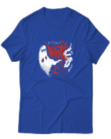 T-Shirt  Γυναικείο - Actually - Color Thumbnail Μπλέ Ρουά