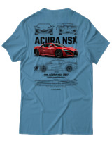 T-Shirt Αντρικό - Acura NSX - Color Thumbnail Τιρκουάζ