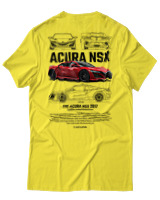 T-Shirt Αντρικό - Acura NSX - Color Thumbnail Κίτρινο