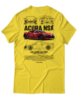T-Shirt Αντρικό - Acura NSX - Color Thumbnail Χρυσό Κίτρινο