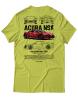 T-Shirt Αντρικό - Acura NSX - Color Thumbnail Λαχανί