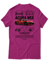 T-Shirt Αντρικό - Acura NSX - Color Thumbnail Φουξια
