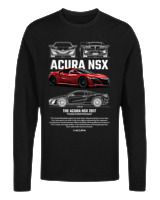 Μακρυμάνικο Μακό Αντρικό - Acura NSX - Color Thumbnail Μαύρο
