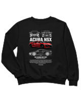 Φούτερ χωρίς κουκούλα Παιδικό - Acura NSX - Color Thumbnail Μαύρο