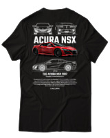 T-Shirt Αντρικό - Acura NSX - Color Thumbnail Μαύρο
