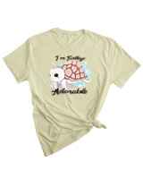 T-Shirt Woman Fashion Γυναικείο - Adorable - Color Thumbnail SAGE GREEN