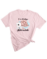 T-Shirt Woman Fashion Γυναικείο - Adorable - Color Thumbnail PALE PINK