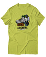 T-Shirt Αντρικό - Adventure Awaits - Color Thumbnail Λαχανί