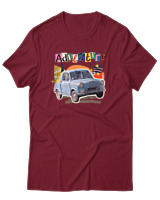T-Shirt Αντρικό - Adventure - Color Thumbnail Σκούρο Κόκκινο