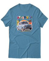 T-Shirt Αντρικό - Adventure - Color Thumbnail Τιρκουάζ