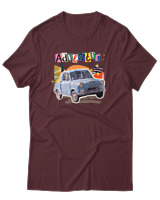 T-Shirt Αντρικό - Adventure - Color Thumbnail Μπορντό
