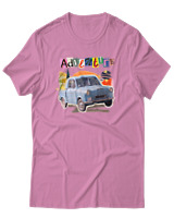 T-Shirt Αντρικό - Adventure - Color Thumbnail Ροζ