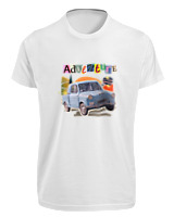 T-Shirt Fit Αντρικό - Adventure - Color Thumbnail 'Ασπρο