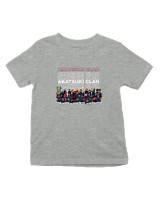 T-Shirt  Παιδικό - Akatsuki Clan - Color Thumbnail Γκρι Μελανζέ