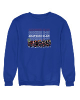Φούτερ χωρίς κουκούλα Γυναικείο - Akatsuki Clan - Color Thumbnail Μπλε Ρουά