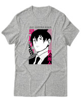 T-Shirt Αντρικό - Aki Hayakawa - Color Thumbnail Γκρι Μελανζέ