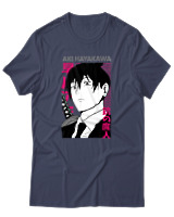 T-Shirt Αντρικό - Aki Hayakawa - Color Thumbnail Μπλε Γκρι