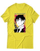 T-Shirt Αντρικό - Aki Hayakawa - Color Thumbnail Κίτρινο