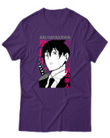 T-Shirt Αντρικό - Aki Hayakawa - Color Thumbnail Σκούρο Μωβ