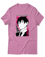T-Shirt Αντρικό - Aki Hayakawa - Color Thumbnail Ροζ
