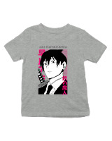 T-Shirt  Παιδικό - Aki Hayakawa - Color Thumbnail Γκρι Μελανζέ