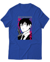 T-Shirt  Γυναικείο - Aki Hayakawa - Color Thumbnail Μπλέ Ρουά