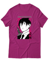 T-Shirt  Γυναικείο - Aki Hayakawa - Color Thumbnail Φούξια