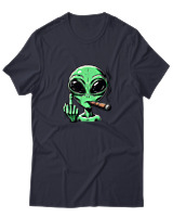 T-Shirt  Γυναικείο - Alien - Color Thumbnail Σκούρο Μπλέ