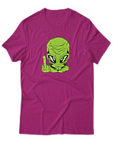 T-Shirt Αντρικό - Alien - Color Thumbnail Φουξια
