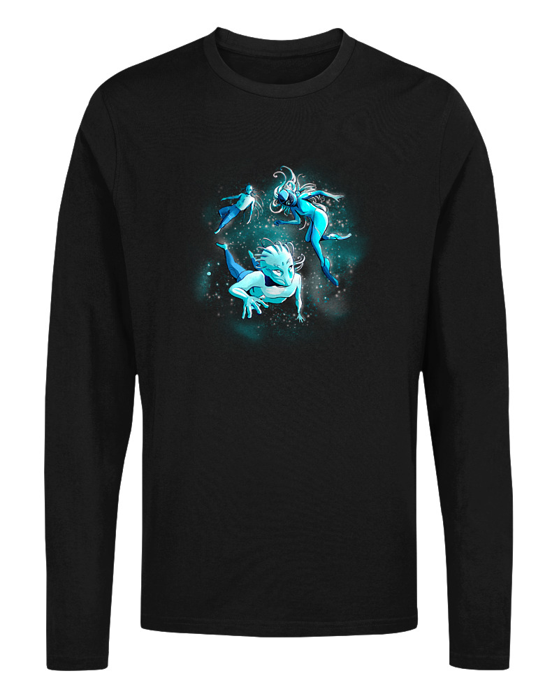 Aliens Swimming In Space - Image 0