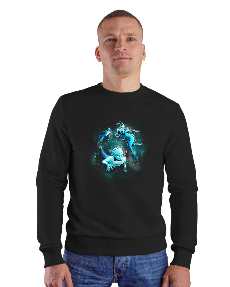 Aliens Swimming In Space - Image 1
